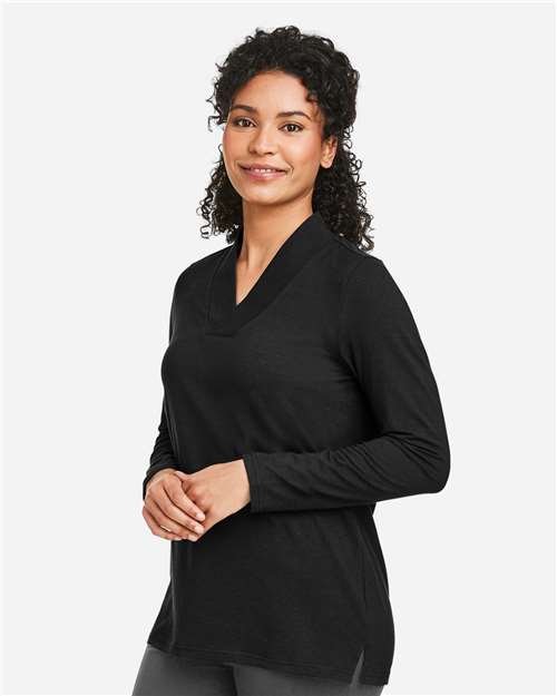 Women's Raleigh Shawl Collar Knit Top - Image 5