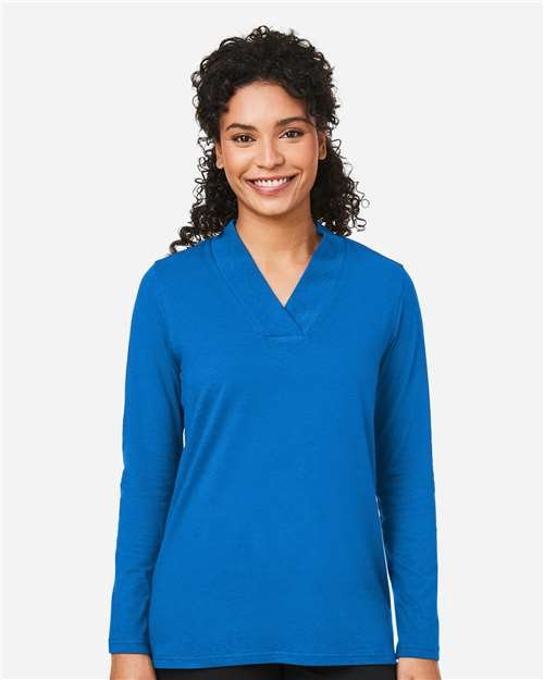 Women's Raleigh Shawl Collar Knit Top - Image 11