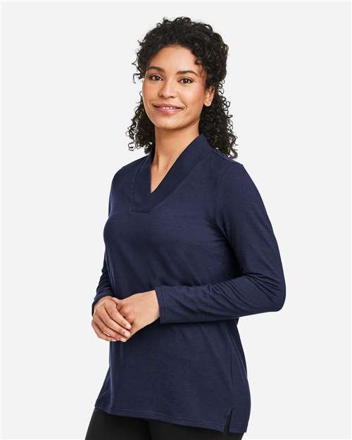 Women's Raleigh Shawl Collar Knit Top - Image 24