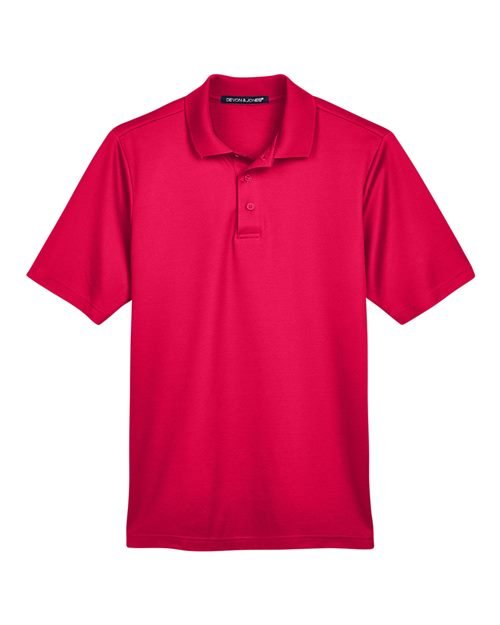 Men's Tall CrownLux Performance® Plaited Polo - Image 12