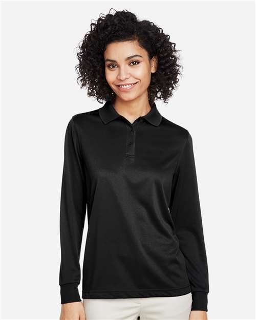 Women's Advantage Snag Protection Plus IL Long Sleeve Polo - Image 4