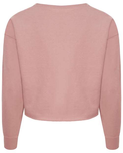 Women's Cropped Crewneck Sweatshirt - Image 5