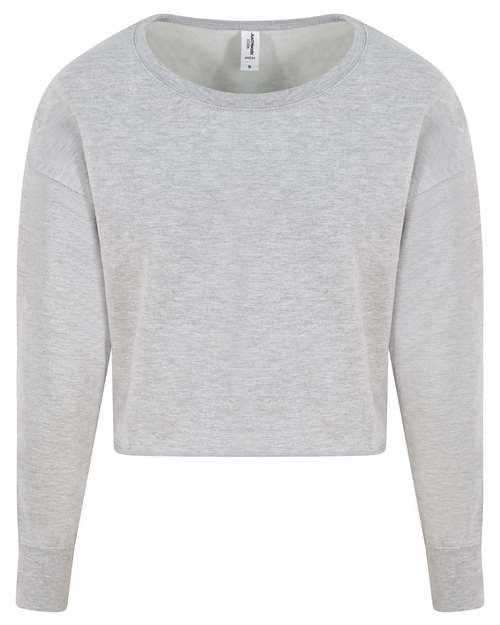 Women's Cropped Crewneck Sweatshirt - Image 6