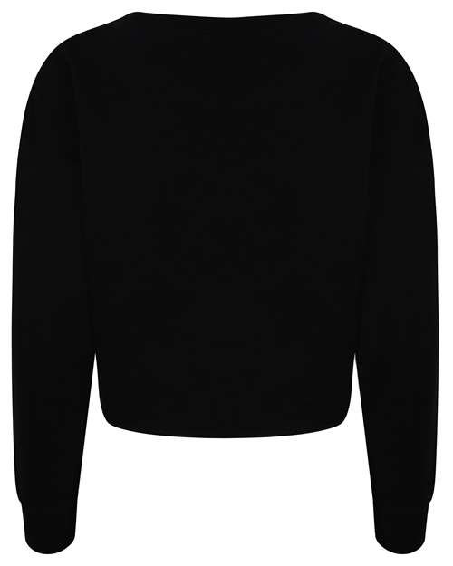 Women's Cropped Crewneck Sweatshirt - Image 9