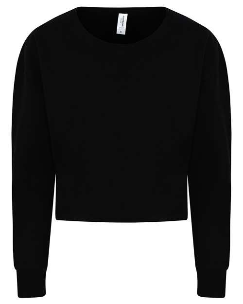 Women's Cropped Crewneck Sweatshirt - Image 8
