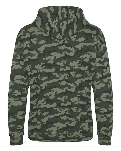 Unisex Camo Hooded Sweatshirt - Image 2