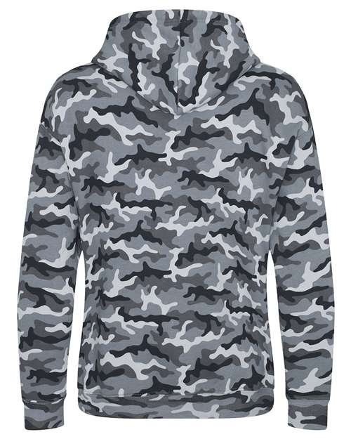 Unisex Camo Hooded Sweatshirt - Image 5