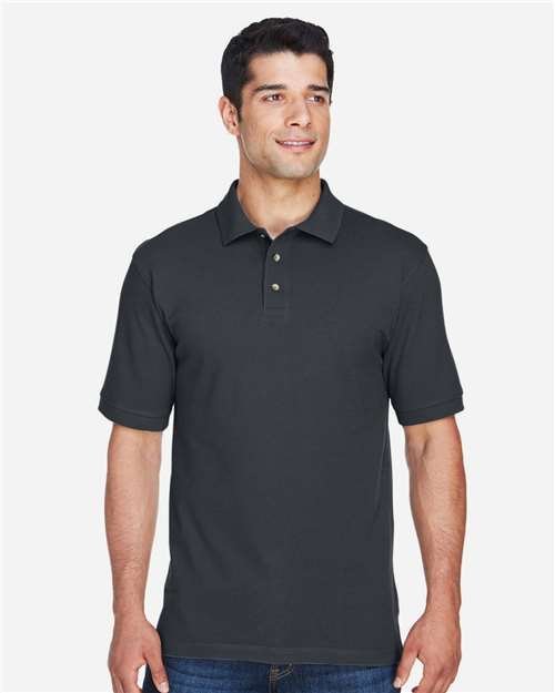 Men's Tall Cotton Pique Polo - Image 3