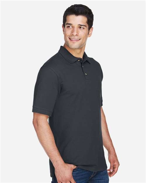 Men's Tall Cotton Pique Polo - Image 4