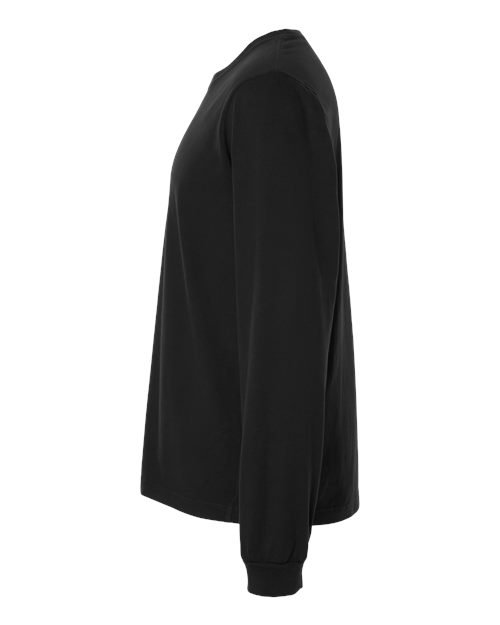 Unisex Heavyweight Garment-Dyed Long Sleeve Tee - Image 4