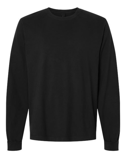 Unisex Heavyweight Garment-Dyed Long Sleeve Tee - Image 2