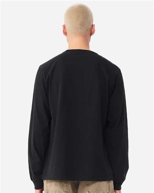 Unisex Heavyweight Garment-Dyed Long Sleeve Tee - Image 7