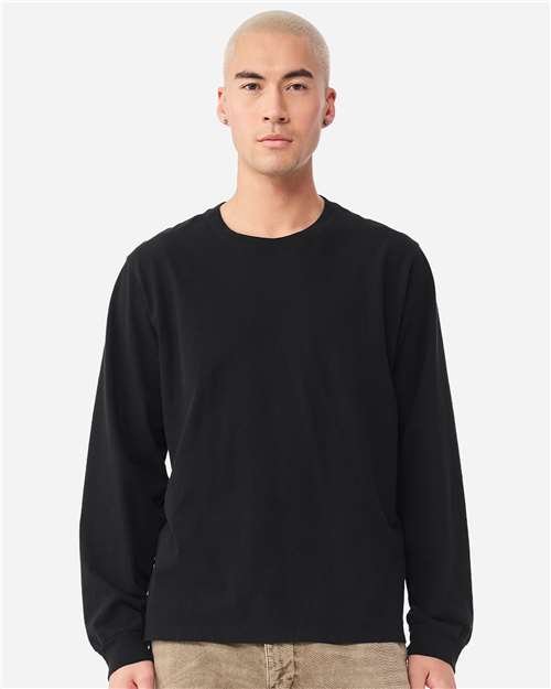 Unisex Heavyweight Garment-Dyed Long Sleeve Tee - Image 5