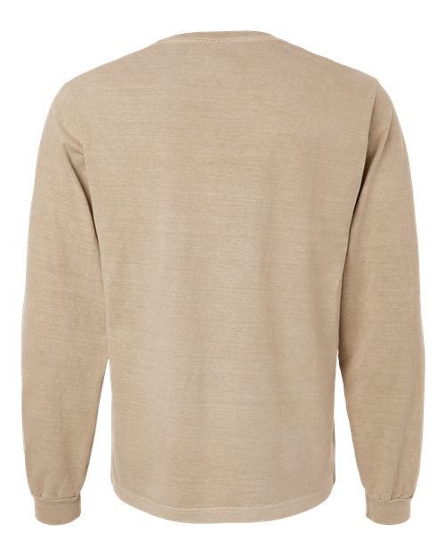 Unisex Heavyweight Garment-Dyed Long Sleeve Tee - Image 9