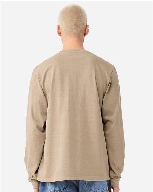 Unisex Heavyweight Garment-Dyed Long Sleeve Tee - Image 13