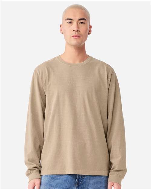 Unisex Heavyweight Garment-Dyed Long Sleeve Tee - Image 11