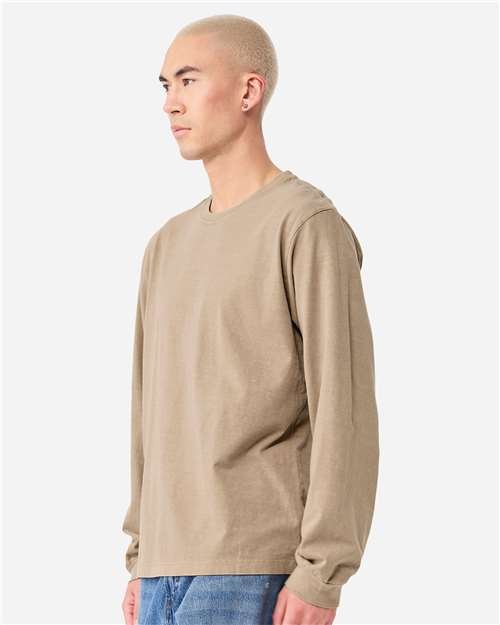 Unisex Heavyweight Garment-Dyed Long Sleeve Tee - Image 12