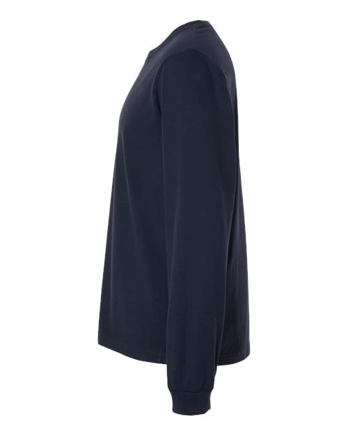 Unisex Heavyweight Garment-Dyed Long Sleeve Tee - Image 16