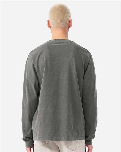 Unisex Heavyweight Garment-Dyed Long Sleeve Tee - Image 38