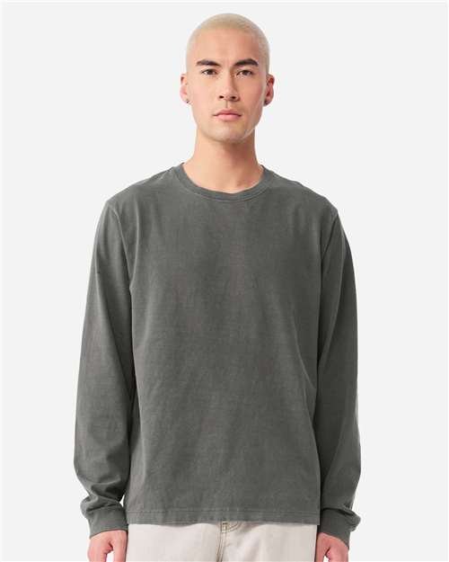 Unisex Heavyweight Garment-Dyed Long Sleeve Tee - Image 36