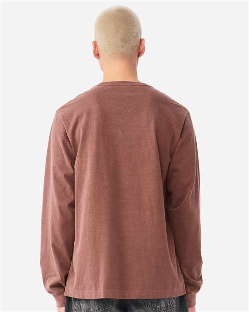Unisex Heavyweight Garment-Dyed Long Sleeve Tee - Image 44