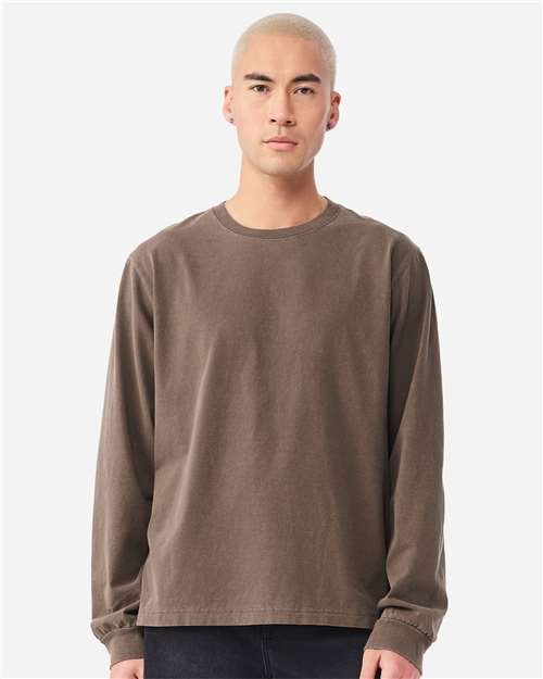 Unisex Heavyweight Garment-Dyed Long Sleeve Tee - Image 48