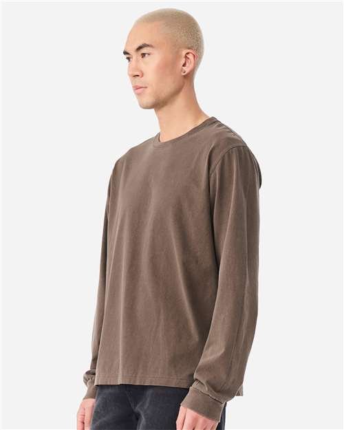 Unisex Heavyweight Garment-Dyed Long Sleeve Tee - Image 49