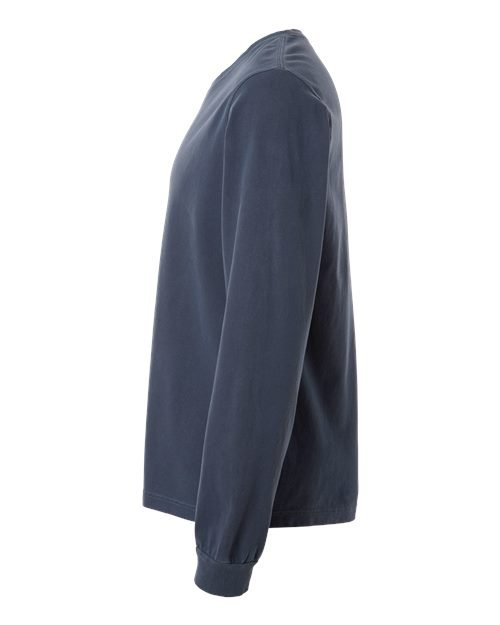 Unisex Heavyweight Garment-Dyed Long Sleeve Tee - Image 59