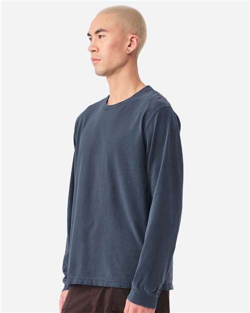 Unisex Heavyweight Garment-Dyed Long Sleeve Tee - Image 61