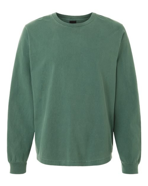 Unisex Heavyweight Garment-Dyed Long Sleeve Tee - Image 63