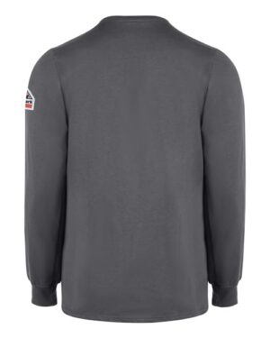 Alternative view of Men's Long Sleeve Tagless Henley Shirt