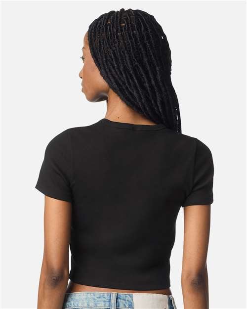 Women's Baby Rib Cropped Tee - Image 6