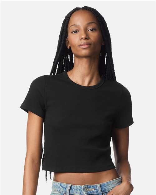 Women's Baby Rib Cropped Tee - Image 4