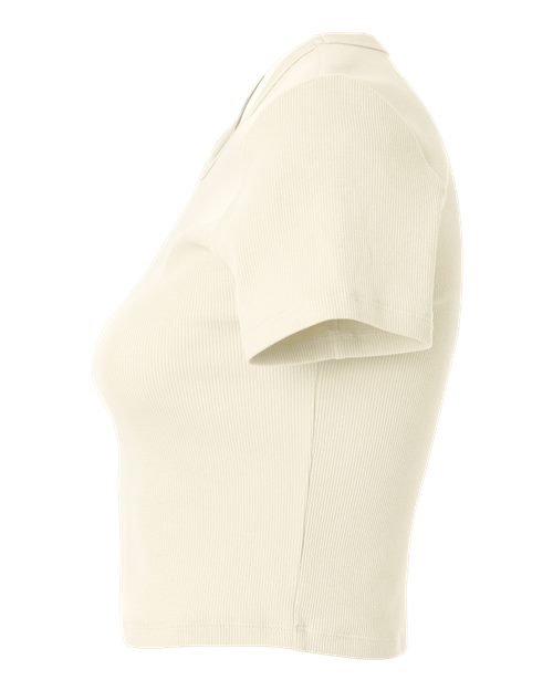 Women's Baby Rib Cropped Tee - Image 10