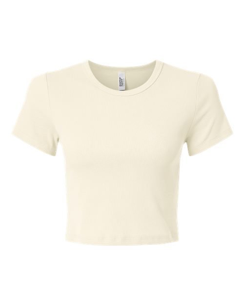 Women's Baby Rib Cropped Tee - Image 8
