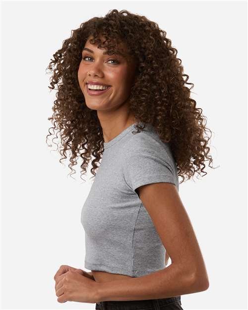 Women's Baby Rib Cropped Tee - Image 18