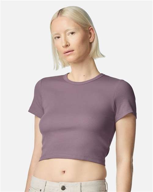Women's Baby Rib Cropped Tee - Image 29
