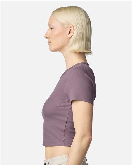 Women's Baby Rib Cropped Tee - Image 30