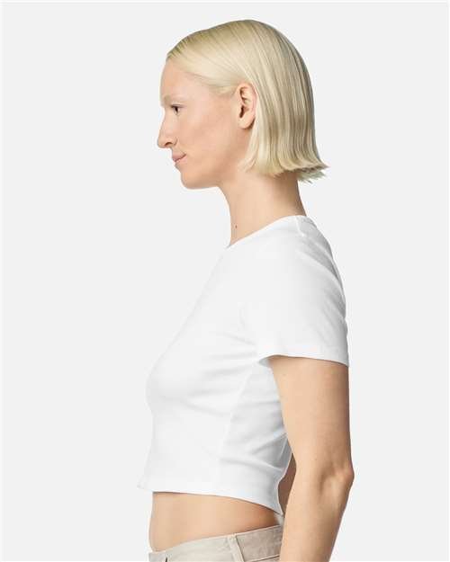 Women's Baby Rib Cropped Tee - Image 36