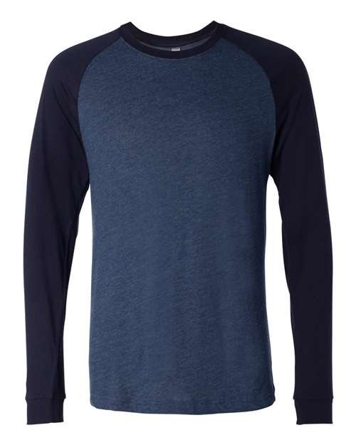 Men's Long Sleeve Jersey Baseball Tee - Image 12