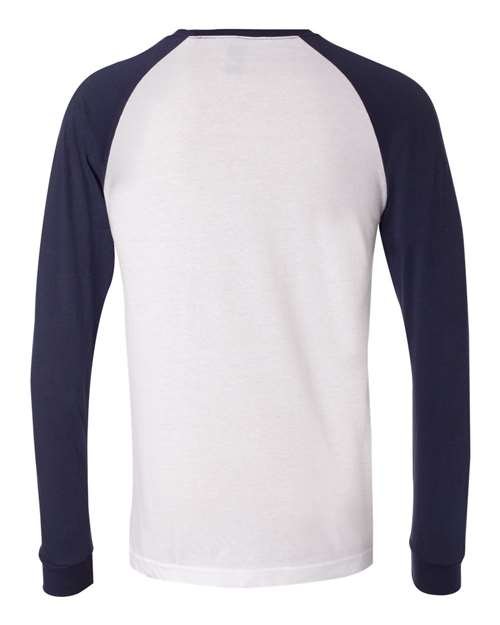 Men's Long Sleeve Jersey Baseball Tee - Image 26