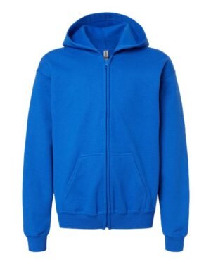 Youth Heavy Blendâ„¢ Full-Zip Hooded Sweatshirt