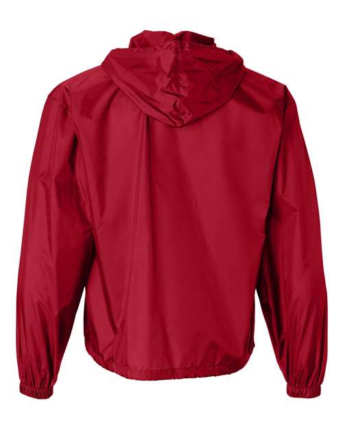 Unisex Packable Half-Zip Hooded Pullover Jacket - Image 10