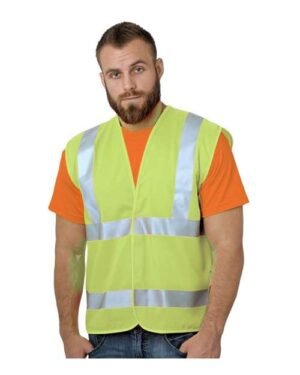 Alternative view of Unisex USA-Made Economy Class 2 ANSI Vest