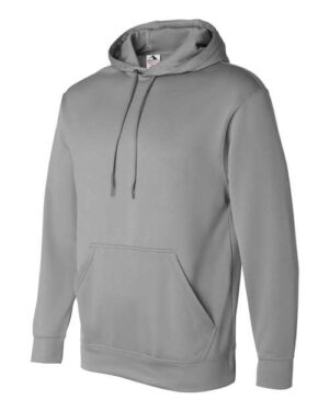 Alternative view of Men's Wicking Fleece Hooded Sweatshirt
