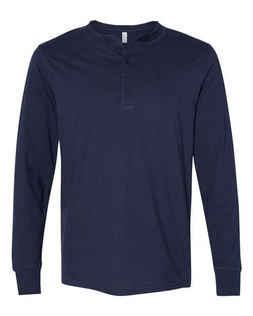 Men's Jersey Henley - Image 2