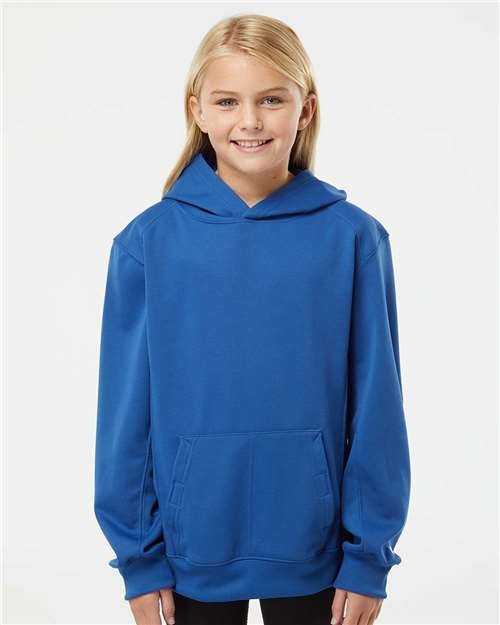 Youth Performance Fleece Hooded Sweatshirt - Image 37