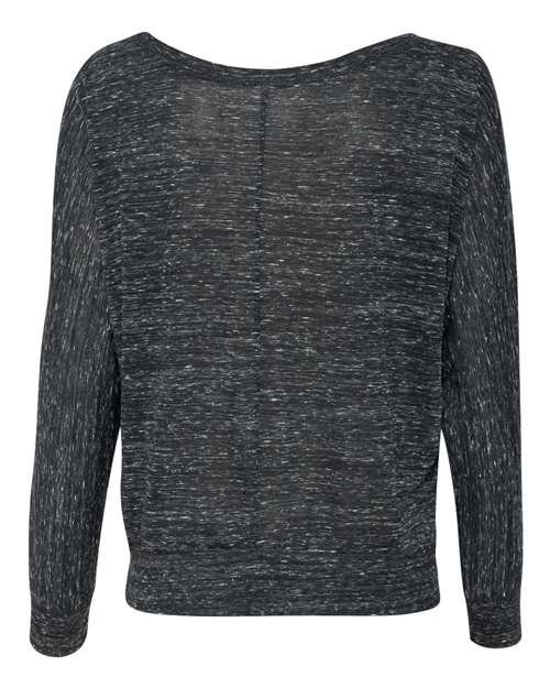 Women’s Flowy Off Shoulder Long Sleeve Tee - Image 3