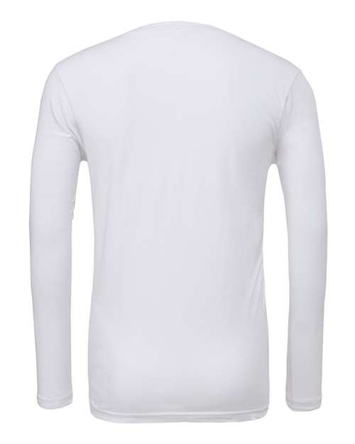 Unisex Long Sleeve V-Neck Tee - Image 19