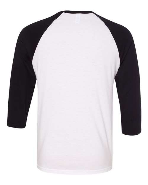 Unisex Three-Quarter Sleeve Baseball Tee - Image 61